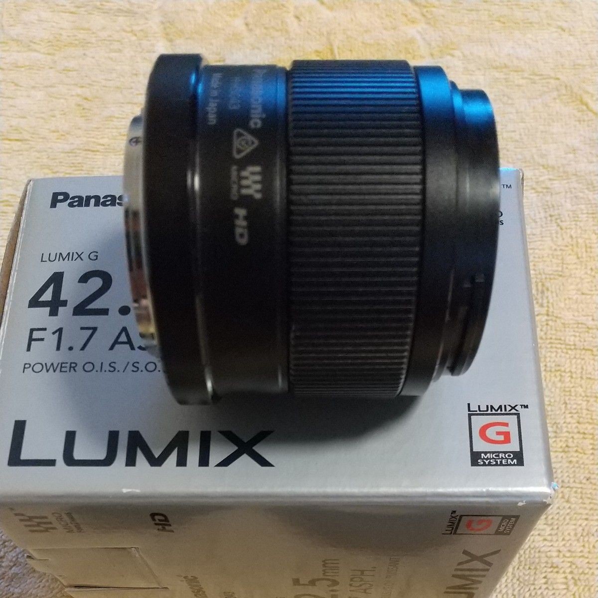 LUMIX G 42.5mm/F1.7/H-HS043-K [ブラック] Panasonic LUMIX G Series 42.5mm F1.7 Lens - H-HS043K