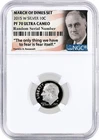 2015 W 10C March Of Dimes Commemorative Proof Silver Dime NGC PF70 Ultra Cameo