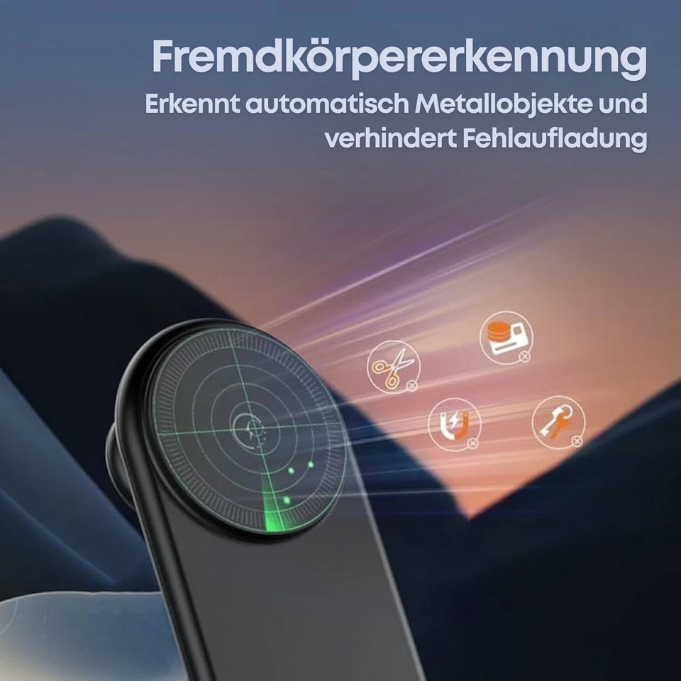 25W Qi Wireless Charger 5in1 Kabellose Induktive Ladestation Schnellladegerät - Bild 4 von 4