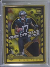 2018 Panini Elements Radioactive Rookie Materials Gold 65/99 DJ Chark 0z2
