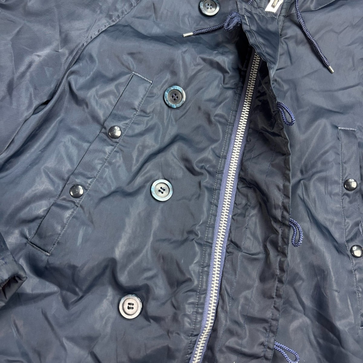 N 3B Jacket Adult Medium Blue Army Extreme Cold Parka Snorkel