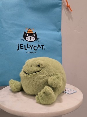 Genuine Ricky Rain Frog Smiling Jellycat Comes With All Tags And Dust Bag