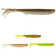 Fox Rage Slick Legend Rubber Fish Soft plastic lure Pike Zander Perch Sinking