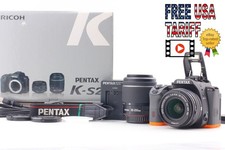  Top MINT Pentax K-S2 Black X Orange From JAPAN