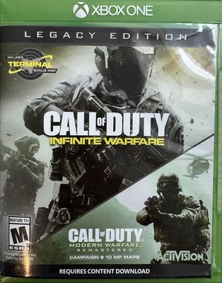 Call of Duty Infinite Warfare Legacy Edition Modern Warfare Remaster Xbox One