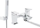 Bristan COB BSM C COBALT Bath Shower Mixer, Wall-Mounted Handset, Chrome - NEW