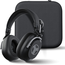 Bluetooth Headphones over the Ear, Noise Cancelling, Hybrid ANC, 65H Battery, IP