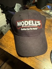 Vintage MODELL S Sporting Goods Gotta Go To Mo's SNAPBACK Black Cap Employees