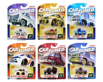 CarTuned 1:64 Mijo Exclusives Series MJ1 Assortment of 6 Cars Set