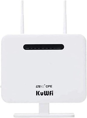 KuWFi WLAN-Router 300 Mbps Entriegelt 4G LTE WiFi Mobilmodem WiFi Hotspot