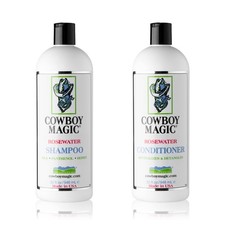 Rosewater Shampoo and Conditioner Set, 32 Ounce for Healthy Hair