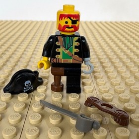 LEGO Pirates 1: Captain Red Beard, SWORD, pi055, 6289, RED BEARD RUNNER, 1996