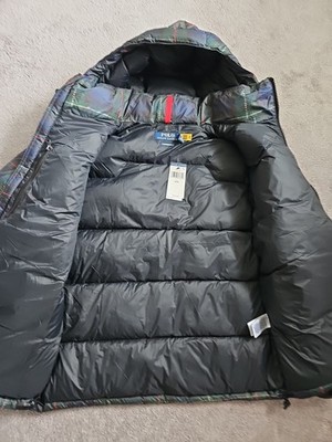 Polo Ralph Lauren The Gorham Patchwork Print Down Jacket Men's Polo Ralph Lauren The Gorham Patchwork Print Down Jacket Men's
