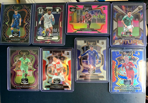 MASSIVE (16) Mixed Soccer RC Lot  Mora Fofana Etc /99 /68 Parallels