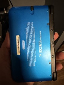 Nintendo 3DS XL Handheld System - Blue/Black, with shop.