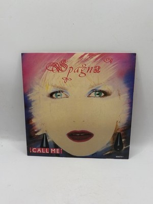 Spagna Call Me 7'' Single (1987) CBS 650279 7 VG+/VG+
