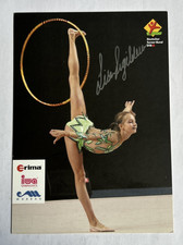 orig. Autogrammkarte Turnen Rhytmische Sportgymnastik Lisa Ingildeeva (2364)