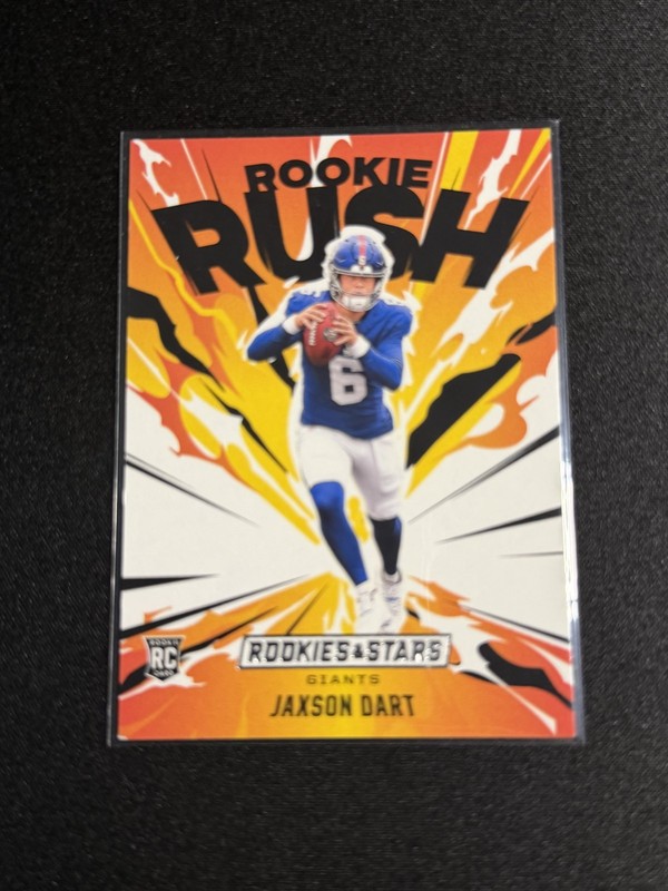 2025 Panini Rookies & Stars - Rookie Rush Jaxson Dart #6 (RC)