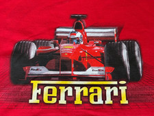 Vintage Ferrari F1 Formula 1 T Shirt Red Mens L VTG 1999 Indy Schumacher