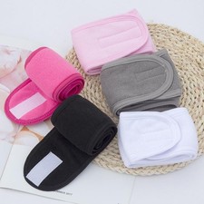 Women Head Band Adjustable Spa Facial Yoga Headband Bath Makeup Hair Band for Fa