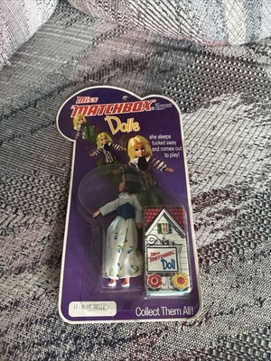 Vintage 1973 Miss Matchbox Blue Belle Doll NRFB