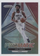 2022-23 Panini Prizm Prizmatic Silver Prizm Joel Embiid #19 0r5l