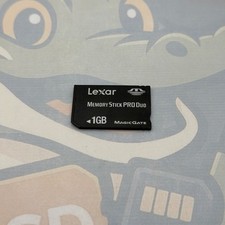 LOT of 1 1GB Lexar Memory Stick PRO Duo - Untested - GC490