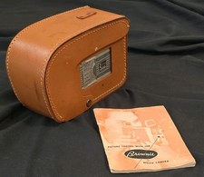 Kodak Brownie 8mm Movie Camera, Working Wind, Case, Manual