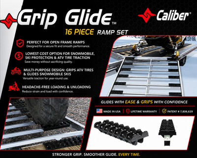 Caliber Grip Glides for Ramps 16 Piece Ramp Set 13352