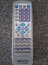 GENUINE ORIGINAL AKURA ADV145 CD CD-R DVD MP3 PLAYER REMOTE 