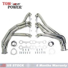Stainless Exhaust Headers For 67-91 Sbc Chevy K10 K20 K30 Blazer Suburban 4wd