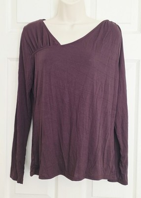 BNWT 3 Six 5 Freemans Size 14 Women's Long Sleeve Stretch Top Brown
