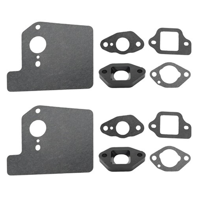 #ad Honda GCV160 Carburetor Insulator Gasket Kit 2 Sets Replaces 16211 ZL8 000 $16.91