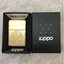 Zippo USS George Washington Gold Collectible New Unused Boxed