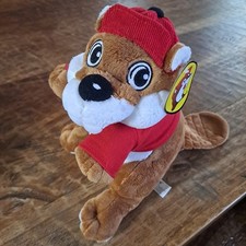 Buc-ees Beaver Mascot 10  Plush With Shirt Bucky Stuffed Animal Gas station