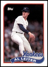 Al Leiter New York Yankees 1989 Topps #659 Baseball Card