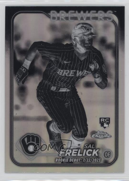 2024 Topps Chrome Update Rookie Debut Negative Refractor Sal Frelick #USC61 1k9t