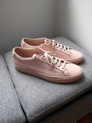 Common Projects WOMAN Achilles Low Blush pink size 40 EU made in italy