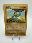 Machop 052/102 Base Set Regular Pokemon TCG 1995