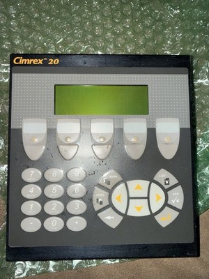 Giddings & Lewis #401-57457-00 CIMREX 20 Keypad Display Functional 24VDC USED