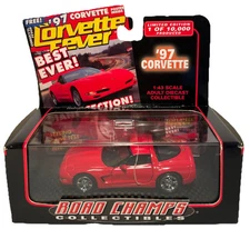 Road Champs Corvette Fever 1997 Corvette Limited Edition Red (B254)