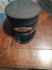 Vintage Amtrak MBTA ASST Conductor Uniform Hat and Badge Keystone Uniform Co