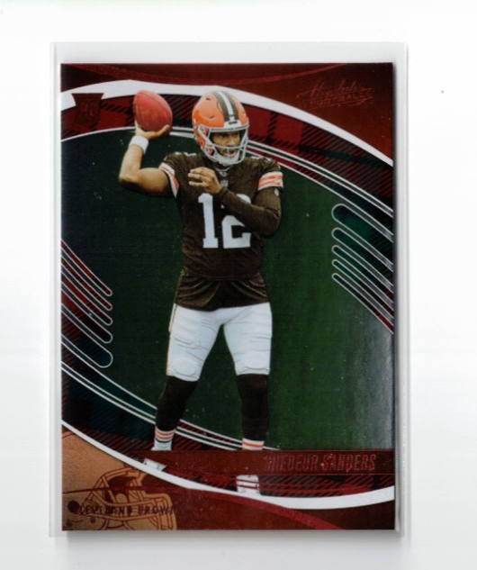 2025 Panini Absolute #177 Shedeur Sanders RC - Cleveland Browns | eBay