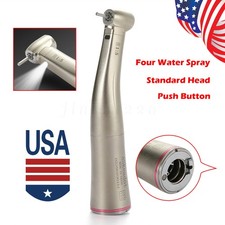 NSK Style LED Dental Electric Handpiece 1:5 Contra Angle Fiber Optic High Speed