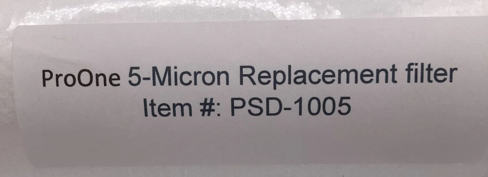 ProOne 5-Micron Replacement Filter PSD-1005 - New - Image 3 of 4
