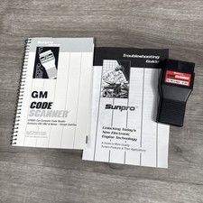 Sunpro GM Code Scanner GM Cars & Saturn 1982 ...