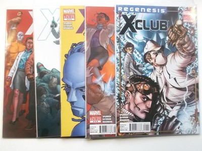 X-Club Heft 1 2 3 4 5 komplett US Marvel 2011 Zustand 2