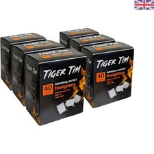 Eco-Friendly 240 Sachet Firelighters - Instant Lighting for Home & Outdoor Use 0.09 per lighter