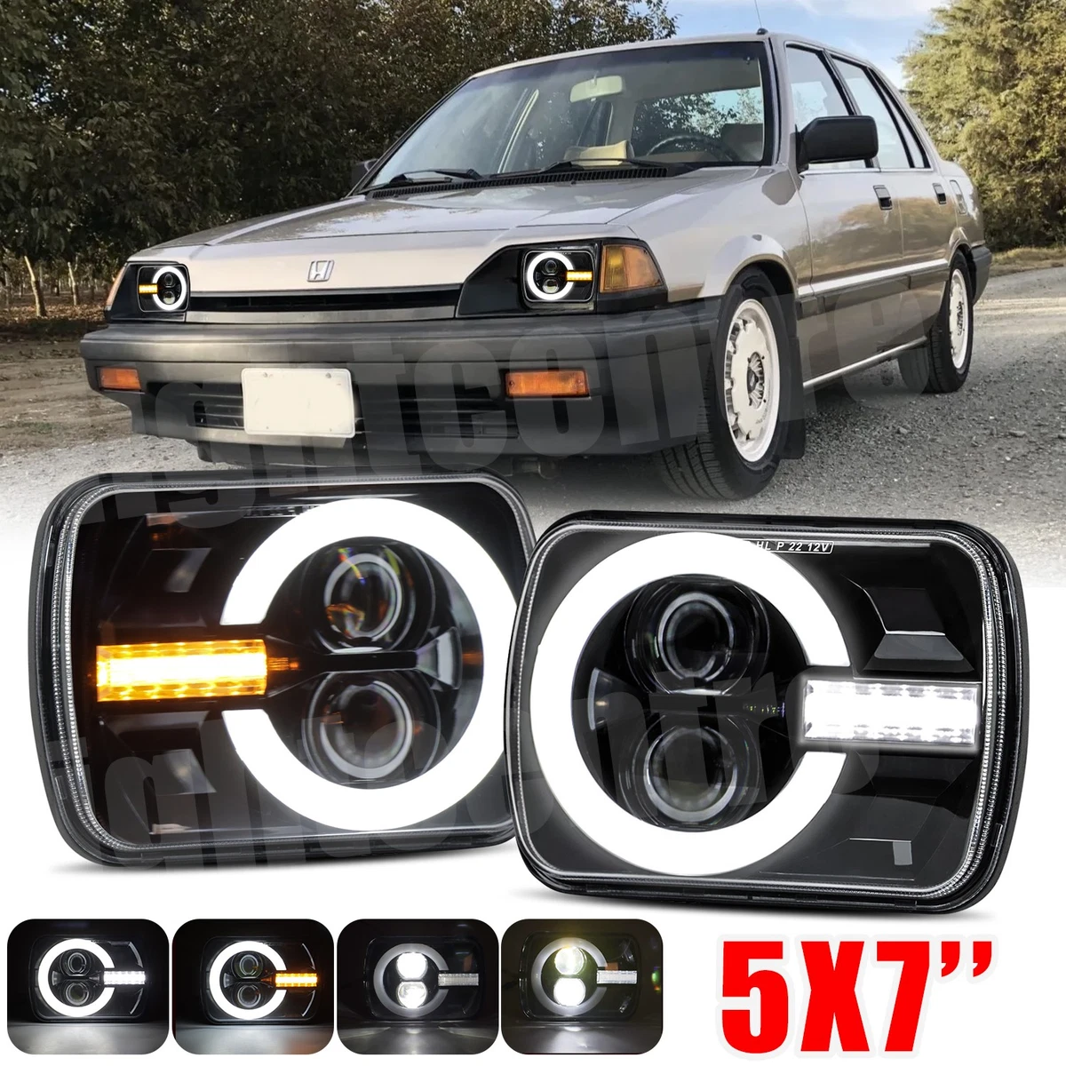 US HONDA CIVIC ES 前期 テールライト Headlights for 1985 Honda Civic for sale | eBay