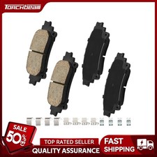 4x Ceramic Rear Brake Pads For 2011-2020 Sienna and 2010-2015 Lexus RX350 D1391
